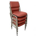 Ver imagem 1 de Kit com 4 Cadeiras para Auditórios Linha Hotel Smart Vermelho