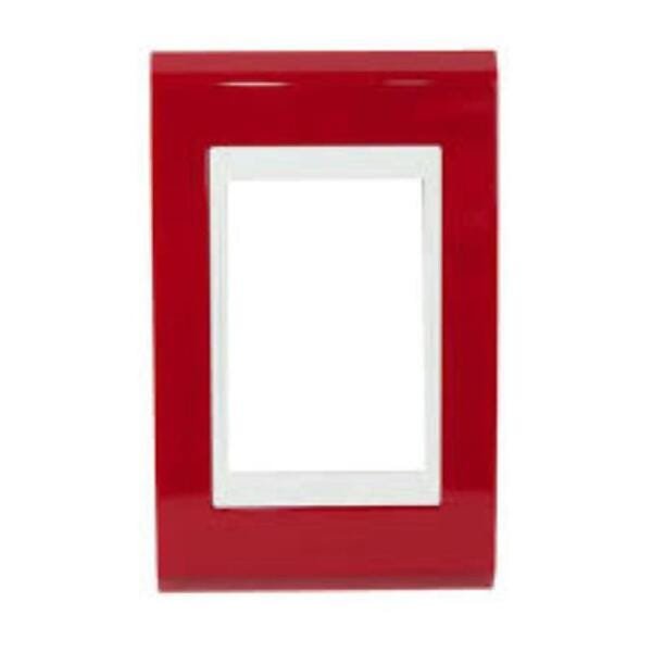 Placa 4x2 3 Posicoes Refinatto Weg Rubi e Branco - 1