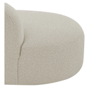 Ver imagem 7 de Recamier Orgânico Curvo Sala 2 Lugares Lado Esquerdo Tokyo 140cm Linho Bege - Incasa Decor