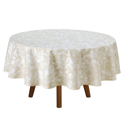 Toalha de Mesa Clean Graça Redonda 4 Lugares Dohler