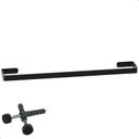 Ver imagem 2 de Suporte Pendurador Porta Toalha de Banho Banheiro Preto Zmt