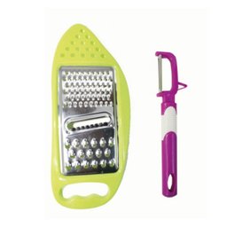 ralador e fatiador manual cortador legumes vegetais 2 peças - 1 ralador e fatiador manual cortador legumes vegetais 2 peças - 1