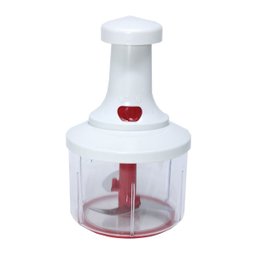 processador manual triturador alimento alho tempero 3 lamina - 1