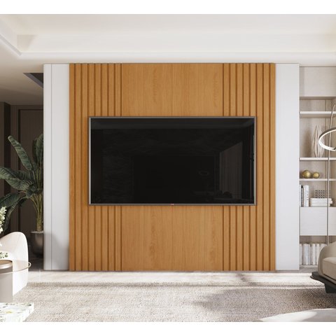 Painel Sierra 1.8 para TV até 75 Polegadas com Ripado Real