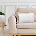 Ver imagem 2 de Kit 2 Capas para Almofada Drapeada em Veludo Retangular 60x40