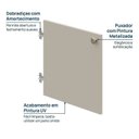 Ver imagem 6 de Rack para TV até 75 Polegadas Suspenso Modular 4 Módulos 8 Portas Frame CabeCasa MadeiraOriginals