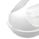 Ver imagem 3 de Luminária Tartaruga Madrid 25w E27 Branca Flp - Ltm01