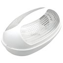 Ver imagem 1 de Luminária Tartaruga Madrid 25w E27 Branca Flp - Ltm01