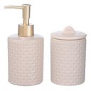 Ver imagem 1 de Conjunto Lavabo Banheiro 2 Peças Saboneteira Líquida / 220