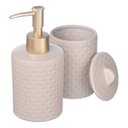 Ver imagem 6 de Conjunto Lavabo Banheiro 2 Peças Saboneteira Líquida / 220