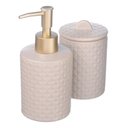 Ver imagem 5 de Conjunto Lavabo Banheiro 2 Peças Saboneteira Líquida / 220