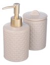 Ver imagem 5 de Conjunto Lavabo Banheiro 2 Peças Saboneteira Líquida / 220