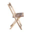 Ver imagem 3 de Kit 8 Cadeiras Dobrável 100% Madeira Maciça Ypê Ideal para Áreas Externas e Internas Natural