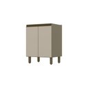 Ver imagem 3 de Balcão 02 Portas 60cm Cozinha évelin Henn Duna Cristal
