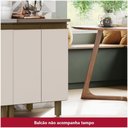 Ver imagem 2 de Balcão 02 Portas 60cm Cozinha évelin Henn Duna Cristal
