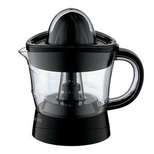 Espremedor de Fruta Elétrico Laranja Limão 25w Jarra Transparente 0,7l Preto 110v Agratto Aedf01i