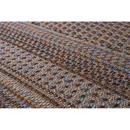 Tapete para Sala Sisal Buzios Arraial 49 Marrom-Azul 2,50X3,00M - J Serrano - 4