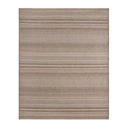 Tapete para Sala Sisal Buzios Arraial 49 Marrom-Azul 2,50X3,00M - J Serrano - 1