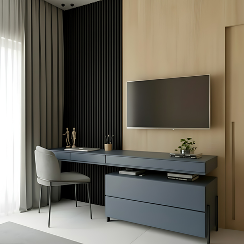 Kit 20 Placas Painel Ripado Pvc 3d 20x300cm Decorativo