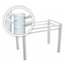 Ver imagem 5 de Base Retangular para Mesa Jantar Branco1.20mt