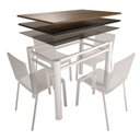 Ver imagem 2 de Base Retangular para Mesa Jantar Branco1.20mt