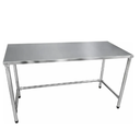 Ver imagem 2 de Mesa em Aço Inox Haut com Espelho 180x70x85 cm Resistente e Funcional