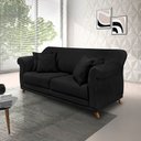 Ver imagem 7 de Sofá Amsterdam 3 Lugares 2,20 Suede - Lucadi Home