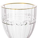 Ver imagem 4 de Jogo de Taças e Copos de Cristal Imperial Fio de Ouro 12 Peças - Lyor