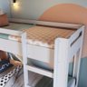 Beliche Infantil Slim Bi020 Linha Infanto Completa Móveis - Branco - 5