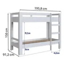 Ver imagem 7 de Beliche Infantil Slim Branco - Completa Móveis