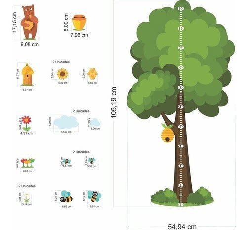 Isca Régua de Crescimento Infantil - Torre da princesa - 1