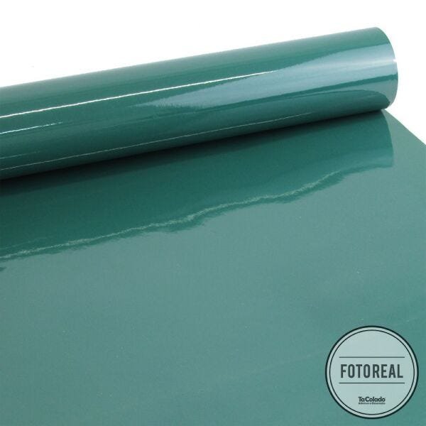 Adesivo para Móveis Laca Alto Brilho Verde 0,61m - 0,61 x 2,00m - 1