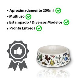 Comedouro Elevado Cachorros Cães Gatos Pets Vasilha Pote Comida Tigela Água - 4