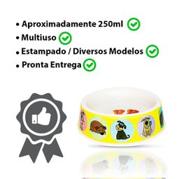 bebedouro comedouro portátil comedor caes cachorro pet Tobby - 4