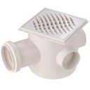 Ver imagem 1 de Caixa Sifonada Quadrada Branca Tigre 100x100x50mm