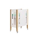 Ver imagem 4 de Berço Tom com Pés em Madeira Natural - Branco