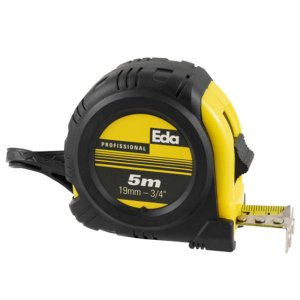 Trena Emborrachada Ponta Imantada 5m X 9mm 3/4 Pol. 8bm Eda