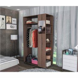 Módulo Closet Prateleiras e Espelho Moove Noqueira Appunto - 1