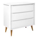 Ver imagem 2 de Kit Quarto Infantil Theo Branco - Berço + Cômoda