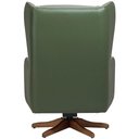 Ver imagem 6 de Poltrona de Amamentação Balanço Giratória Liz D02 Couríssimo Tramado Verde C-296 C-120 - Lyam