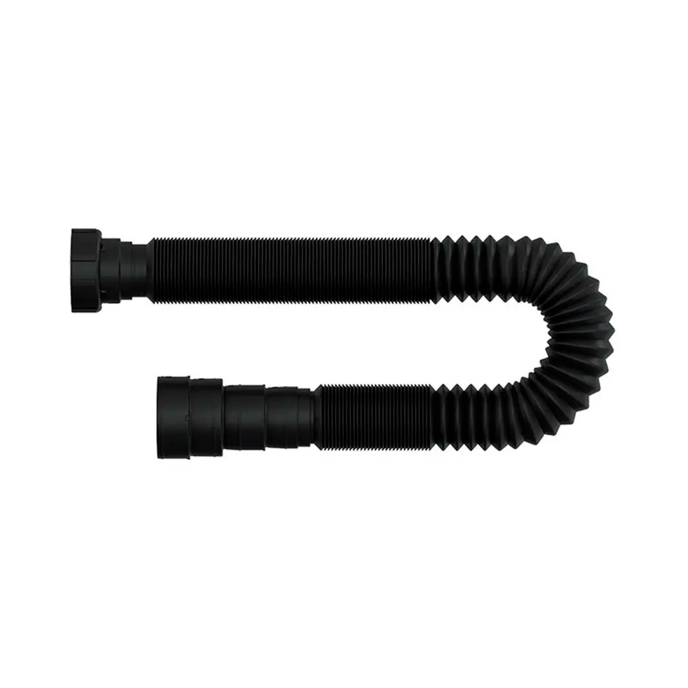 Sifão Tubo Extensivo Universal Blukit Com Porca Preto 1,1m - 1