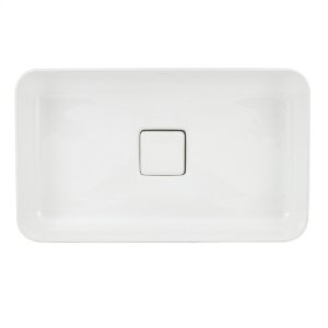 Cuba de Apoio Retangular Slim 50 Cm Branco - Deca