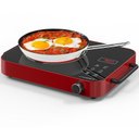 Ver imagem 1 de Gtkzw Cooktop Elétrico Portátil 1800w com Controle Touch e Botão (vermelho)