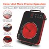 Gtkzw Cooktop Elétrico Portátil 1800w com Controle Touch e Botão (vermelho) - 5