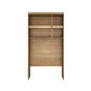 Ver imagem 1 de Guarda Roupa Modulado Aéreo Solteiro 100% Mdf Cumaru