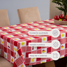 Toalha de Mesa Pratik 6 Lugares 1 Pç - Frutas Vermelhas - 6