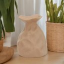 Ver imagem 2 de Vaso Organic em Ceramica Marrom Mart 30,5cm