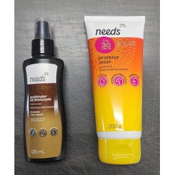 Kit Protetor Solar Needs Fps 30 200g + Acelerador Bronzeado 125ml - 7