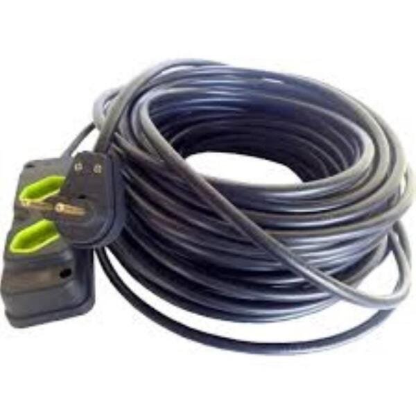 Kit Extensao 20M com Tomada Dupla Cabo Pp 2x2.5mm - 1