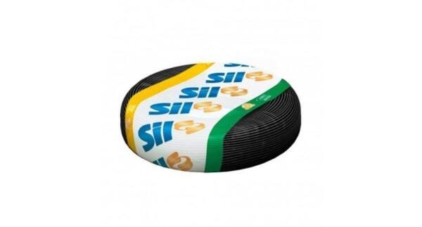 Cabo Pp Flexivel Preto 4x1,00mm 100m Sil - 1